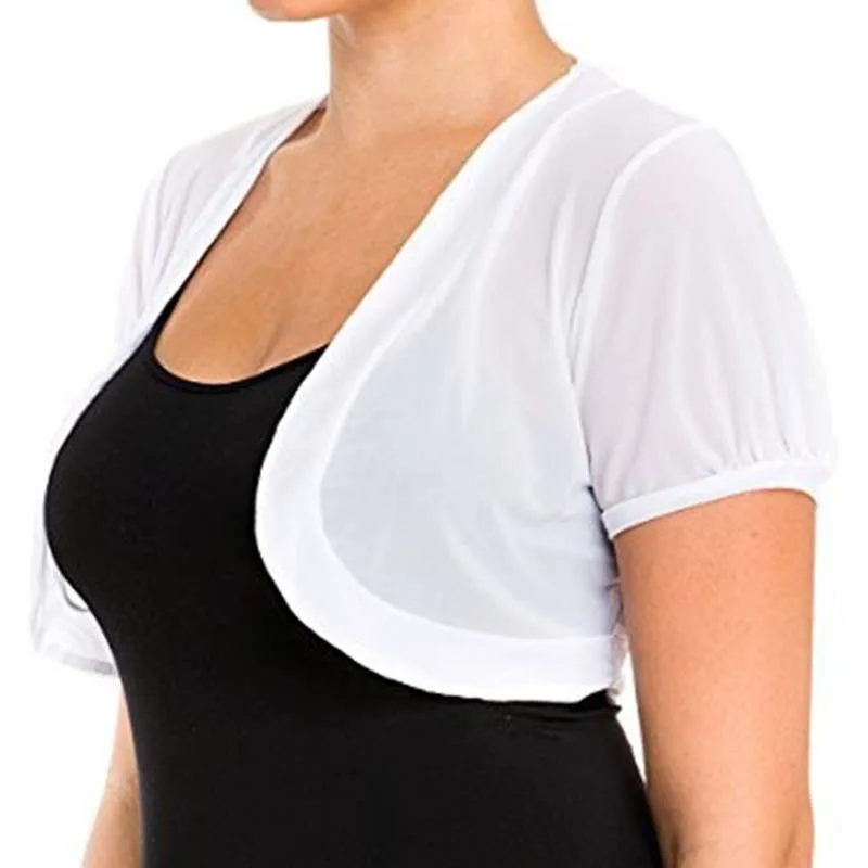 

Women Summer Short Open Stitch Crop Top Solid Color Short Sleeve Female Causal V Neck Thin Open Stitch 2022