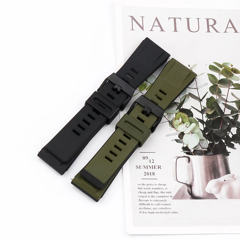 Resin strap Suitable for Casio GA-2000 PRG-600 PRW-6600  PRG-650 Men's and Women's strap  Watch Accessories 24mm