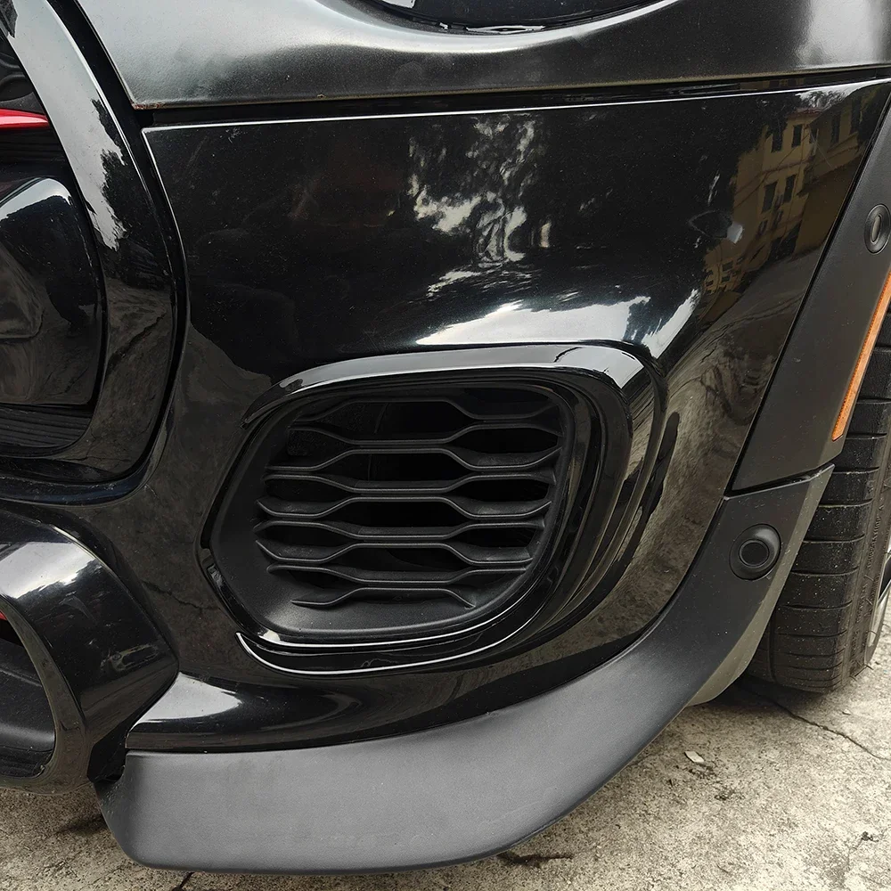 Для Mini Cooper JCW F55 F56 F57 2014-2021 2 шт. стильная наклейка на автомобильный передний бампер