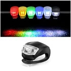 3 режима мигающий Передний фонарь для велосипеда водонепроницаемый силиконовый задний фонарь для горного велосипеда предупресветильник фонарь для ночной езды