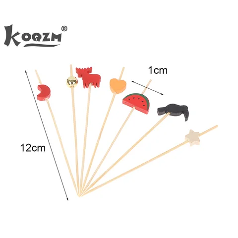 Бамбуковые шпажки для фруктов