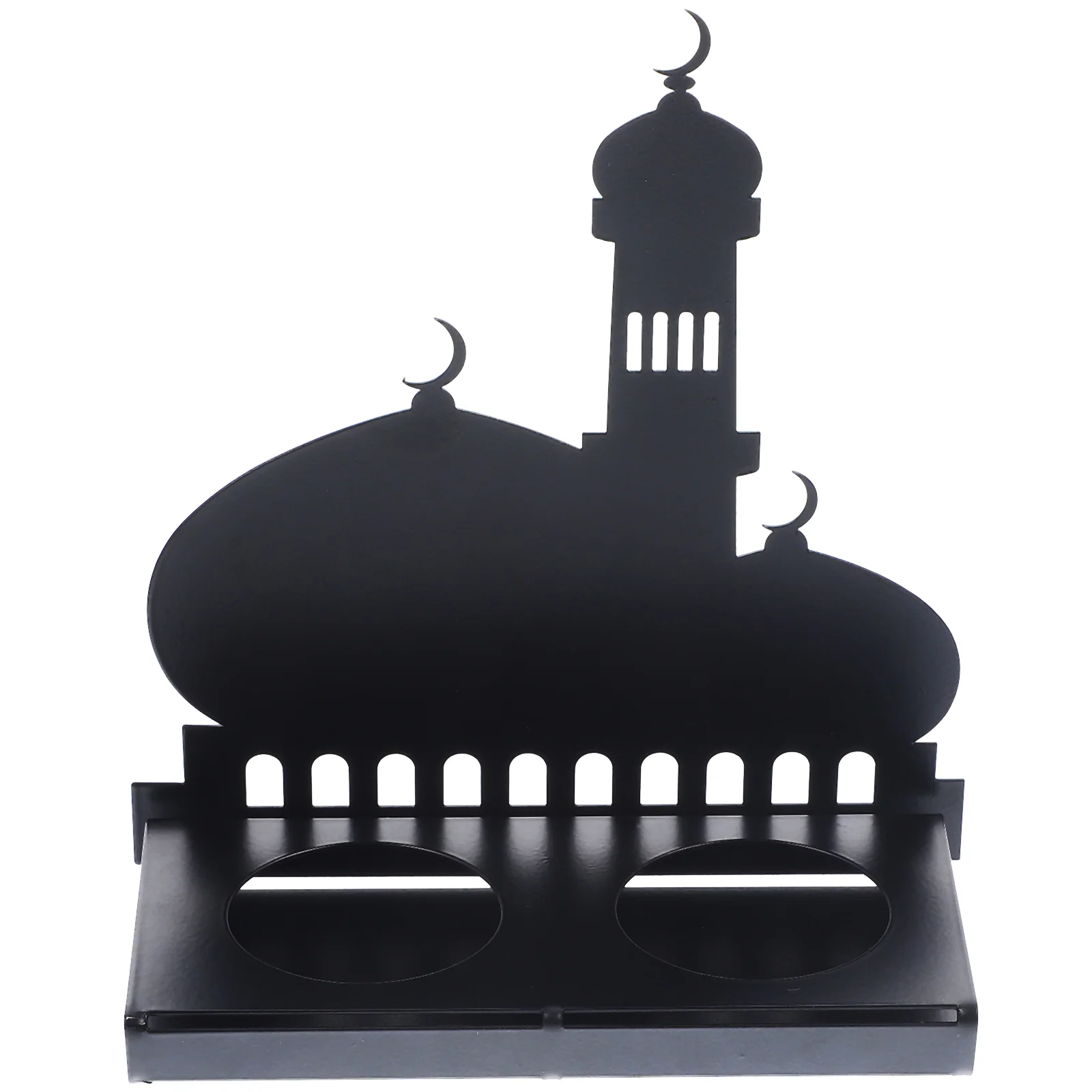 

Holder Ramadan Eid Candlestick Stand Mubarak Holders Iron Decorative Muslim Table Centerpieces Pillar Tealight Lantern Dinner