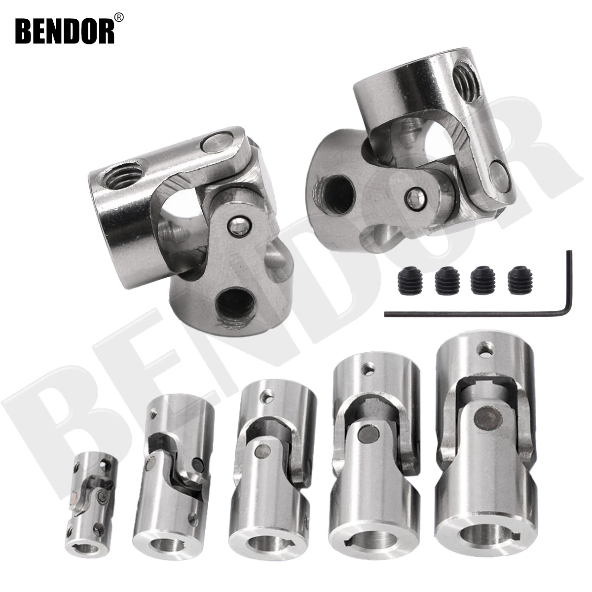 Boat Car Shaft Coupler Metal Cardan Joint Motor Connector Un