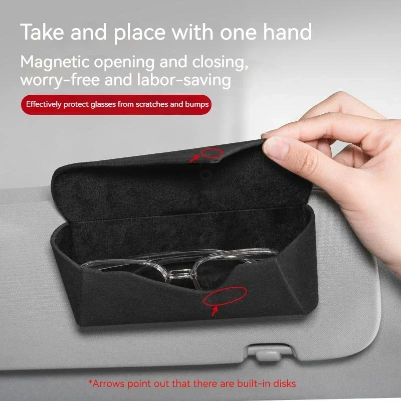 Автомобильный солнцезащитный козырек из замши и кожи для Mercedes Benz A B C E S Class W204 W205