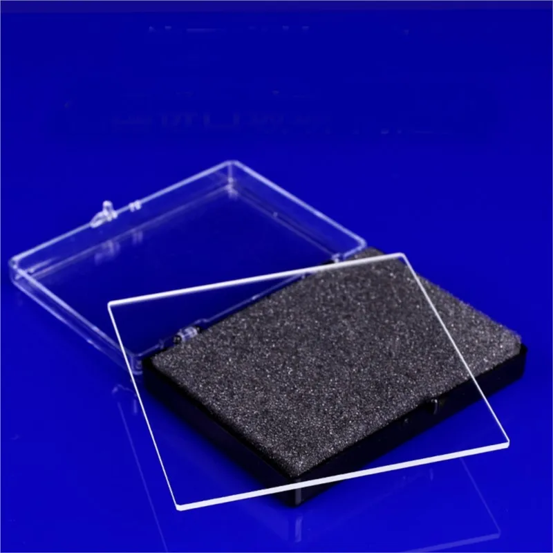 1 шт./кор. оптическое стекло квадратное скольжение высокая светопропускание 100x100x2