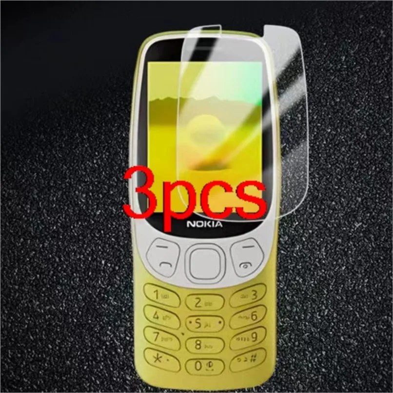 3 шт./лот гидрогелевая пленка гибкая мягкая защитная для экрана (не стекло) nokia 3210 4g