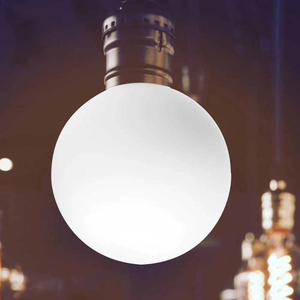 

Milky White Ball Lampshade Light Fixture Cover Shades Replacement Globe Caliber Acrylic Wall