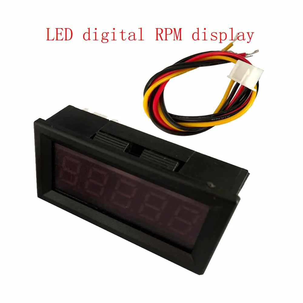 CNC бесщеточный электродвигатель вращения шпинделя мини тахометр с дисплеем