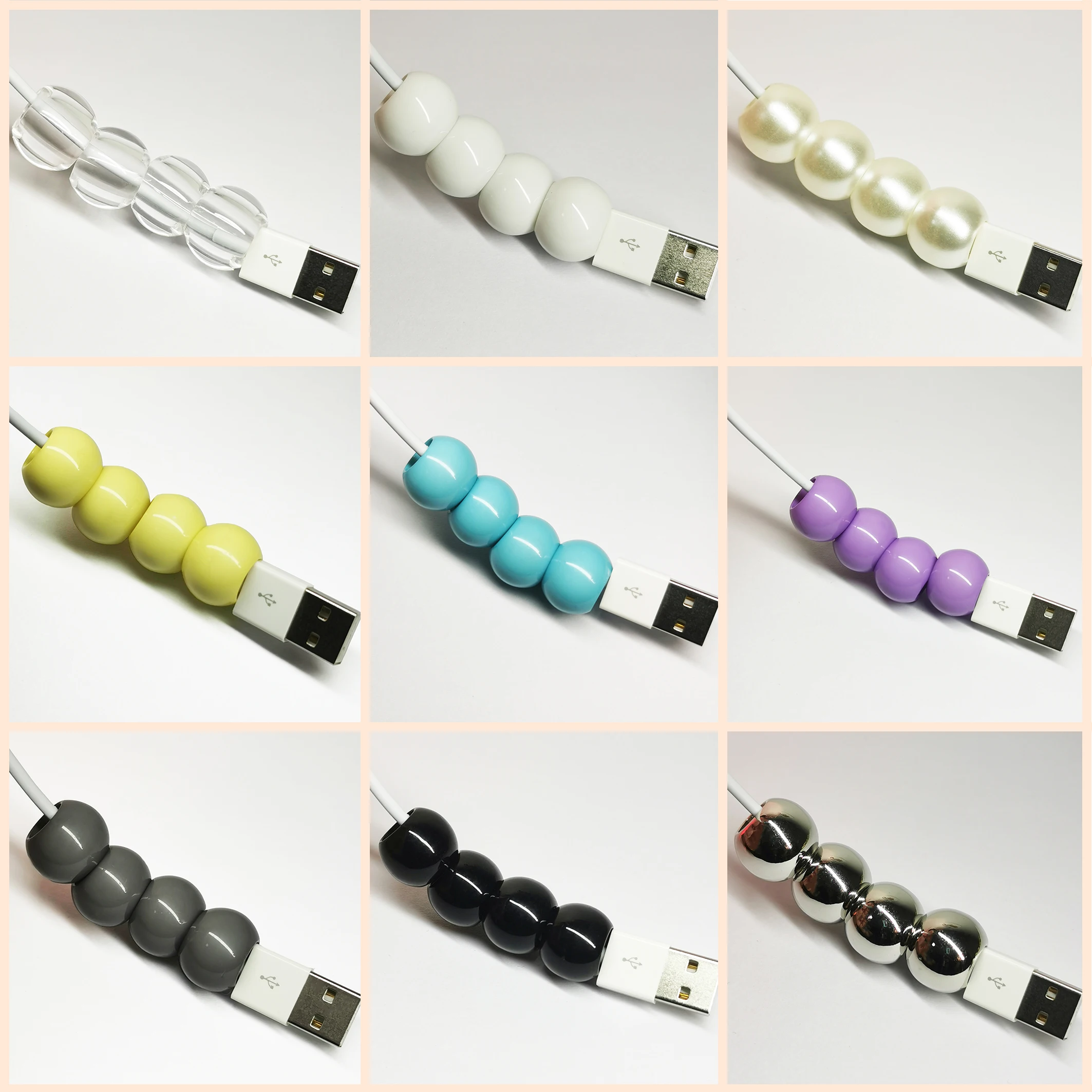 lightning iphone diy cable accessories charging line is suitable for mobile phone data line parts free global shipping