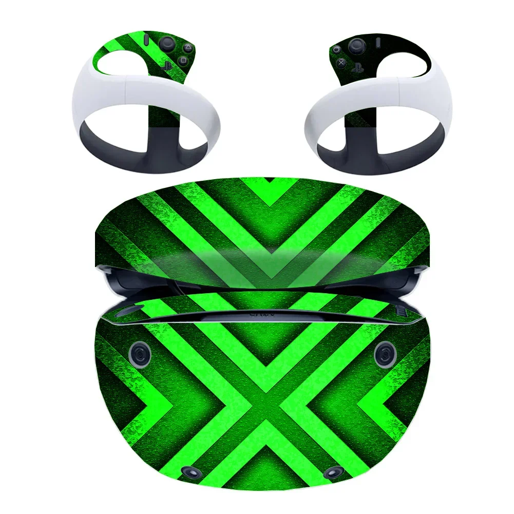 Наклейка на кожу VR для PS5 VR2 контроллер гарнитуры ПВХ наклейка Обложка защитная