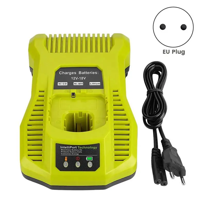 Фото Запасная часть THIVN-1 PCS для Ryobi P108/P117, совместимая с никель-литиевыми аккумуляторами 12-18В, аксессуары, вилка EU. №5