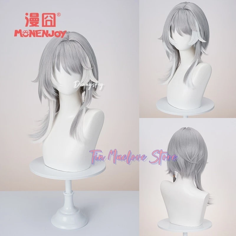 Костюм для косплея Cipher Cifera из аниме-игры Honkai Star Rail, образ священника, с капюшоном с кошачьими ушками и синими акцентами, на Хэллоуин (art.: 3920daaa9fccb) - 3920daaa9fccb