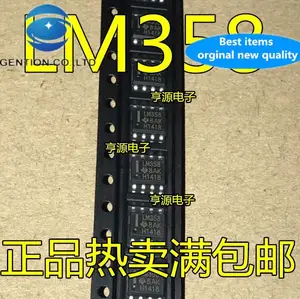 100pcs 100% orginal new LM358 LM358M LM358DR LM358DT SOP-8 SMD 8-pin operational amplifier