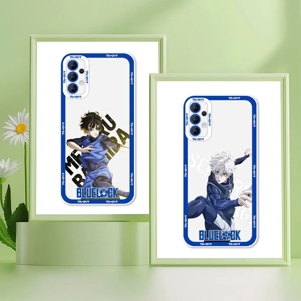 

Blue Lock Anime Clear Soft Silicone Phone Case For Xiaomi POCO X5 X4 X3 NFC GT M4 M3 11 11T PRO LITE NE 4G 5G Cover Coque Fundas