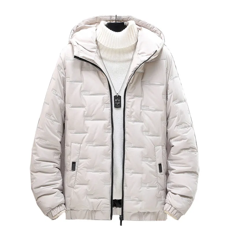 Men's Winter New Thick Tide Brand Cotton-padded Jacket Youth Winter Coat Hooded Down Cotton-padded Jacket Seven Colors Optional
