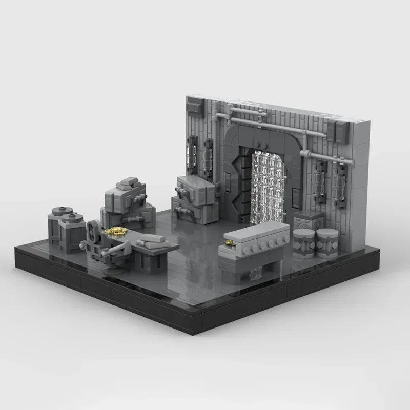 Строительные блоки YcMoc научная фантастика сцена звезда фильм возврат мандаловой