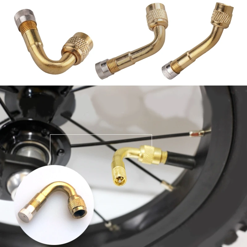 

Valve Stem Extenders 45/90/135 Degree Tire Valve Extension for Cars RV Stroller