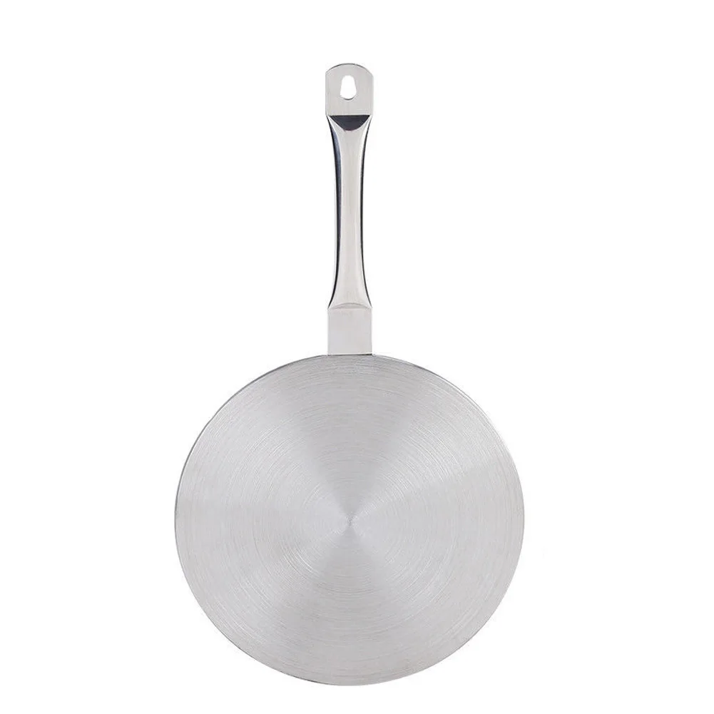 

Heat Transfer Plate Kitchen Stainless Steel Safe Replacement Parts Practical Converter Induction Cooker Diffuser Silver Portable