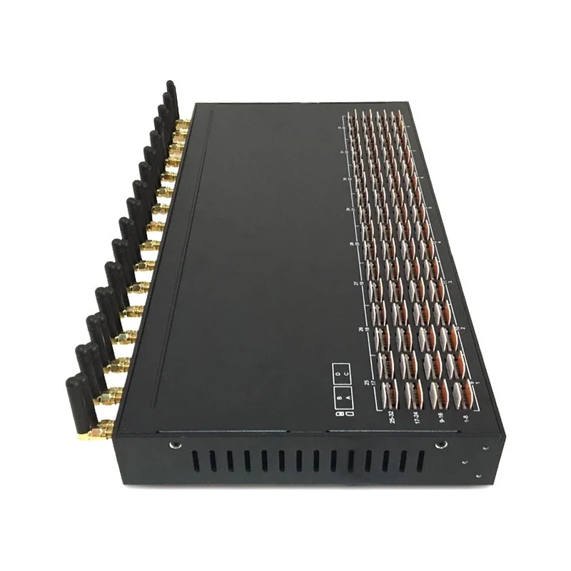 wholesale ejoin 32 port 128 sims ip phone gsm ussd advanced voip gateway wireless goip with best ACD ASR