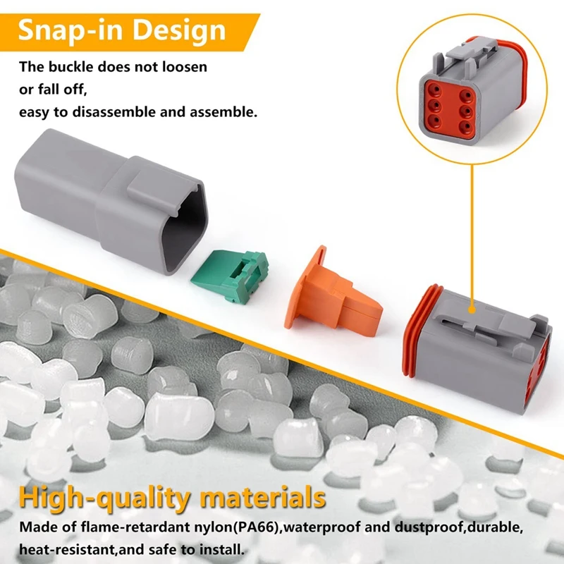 338 шт. Комплект разъемов Dt Deutsch — 2 3 4 6 8 12-контактные разъемы обжимной инструмент