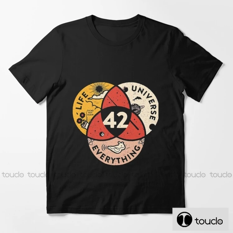 New 42 The Answer To Life The Universe And Everything Men'S 