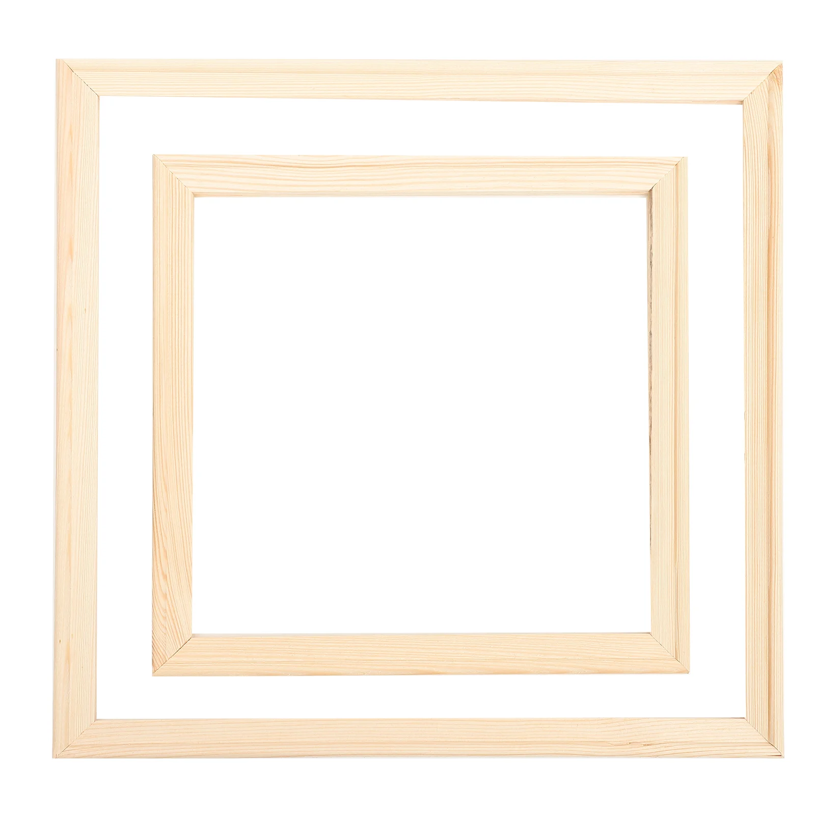 

2 Sets Painting Board Portable Frame Supplies Frames Canvas Paintings Multipurpose DIY Tools Square Shape