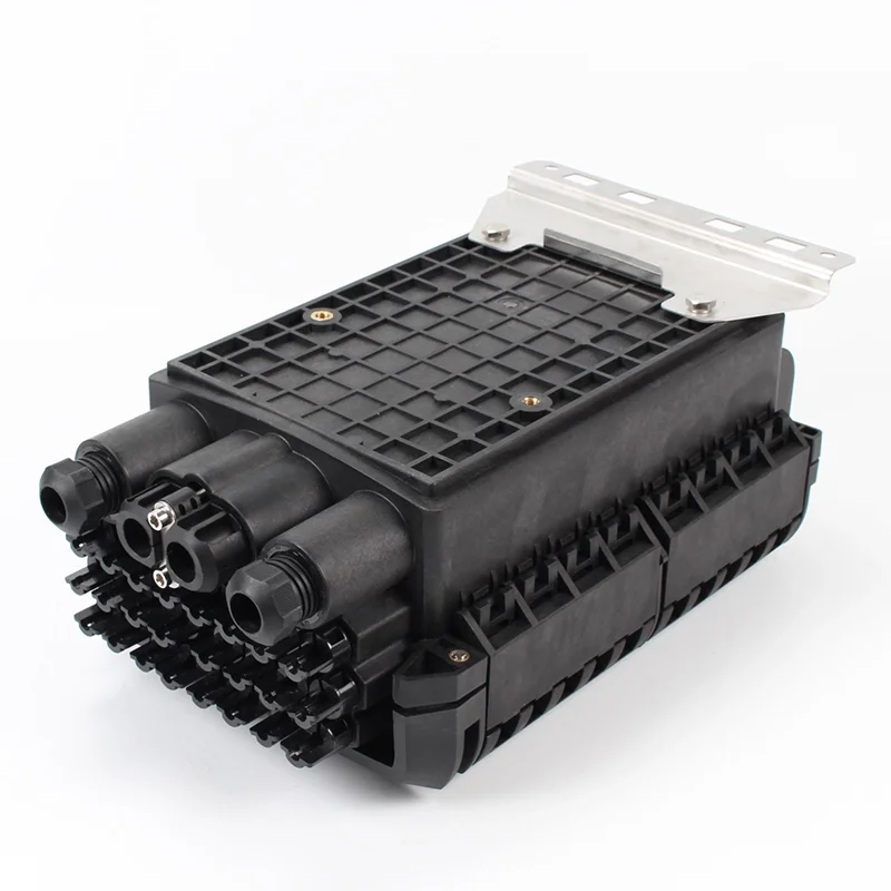 Outdoor FTTH Nap IP68 Black 24 Port Fiber Distribution Closure(OFDC) Manufacturing