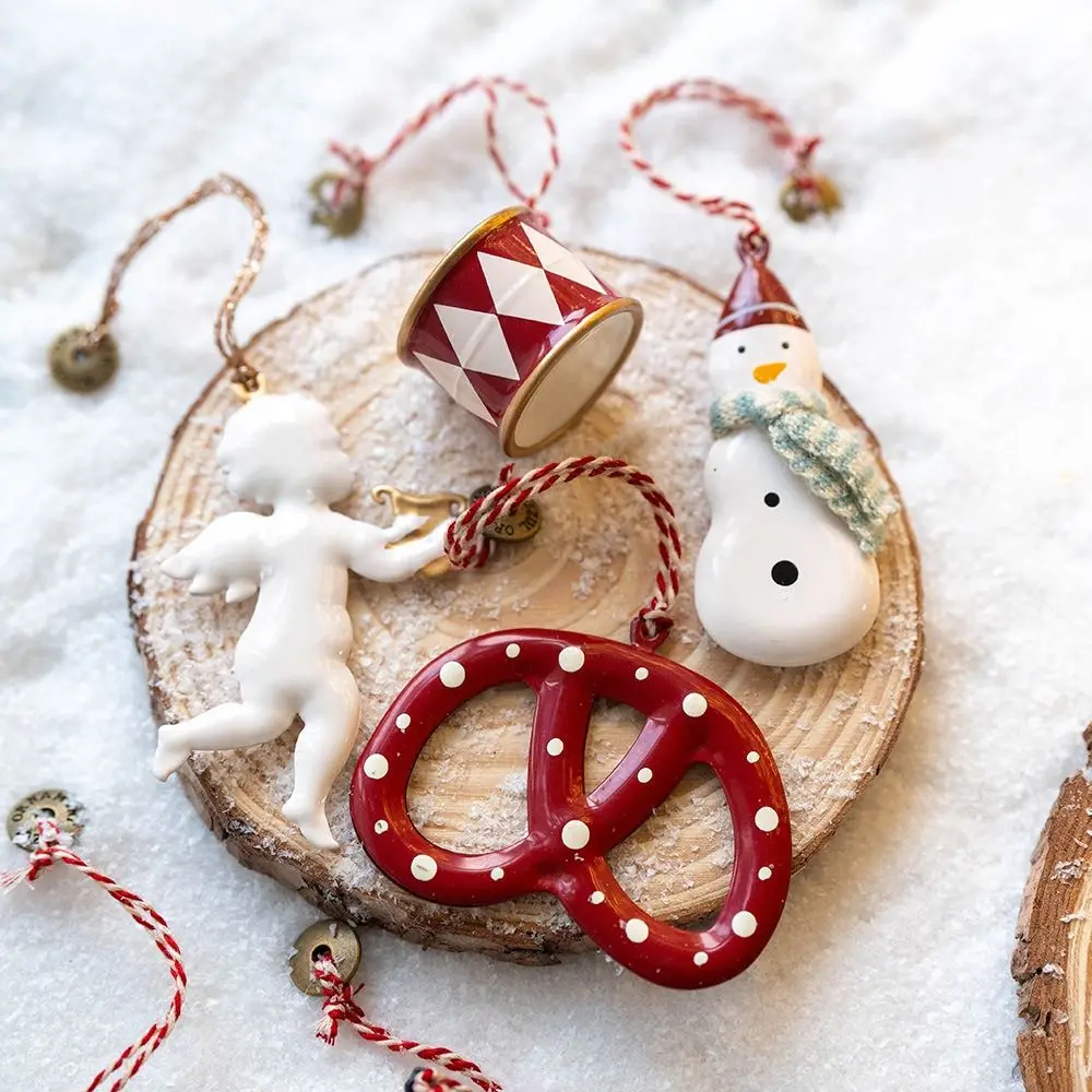 Многоцветные скандинавские рождественские подвесные украшения мультяшные