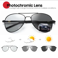 photochromic sunglasses mens aviation polarized uv400 day and night vision driving sun glasses women goggles