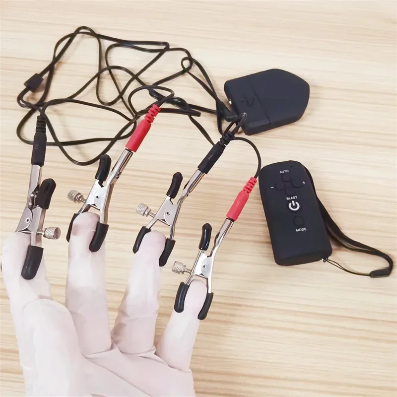 Металлические зажимы для сосков стимуляция массажа груди клитор половых губ