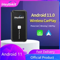 iheylinkit android 11 ai box wireless carplay android auto youtube netflix mirrorlink map for audi ford benz honda toyota vw ect