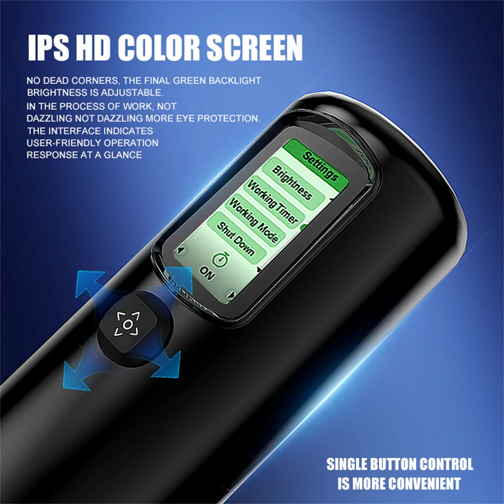 YILONG Беспроводная тату-машинка вращающийся аккумулятор ручка бесщеточный