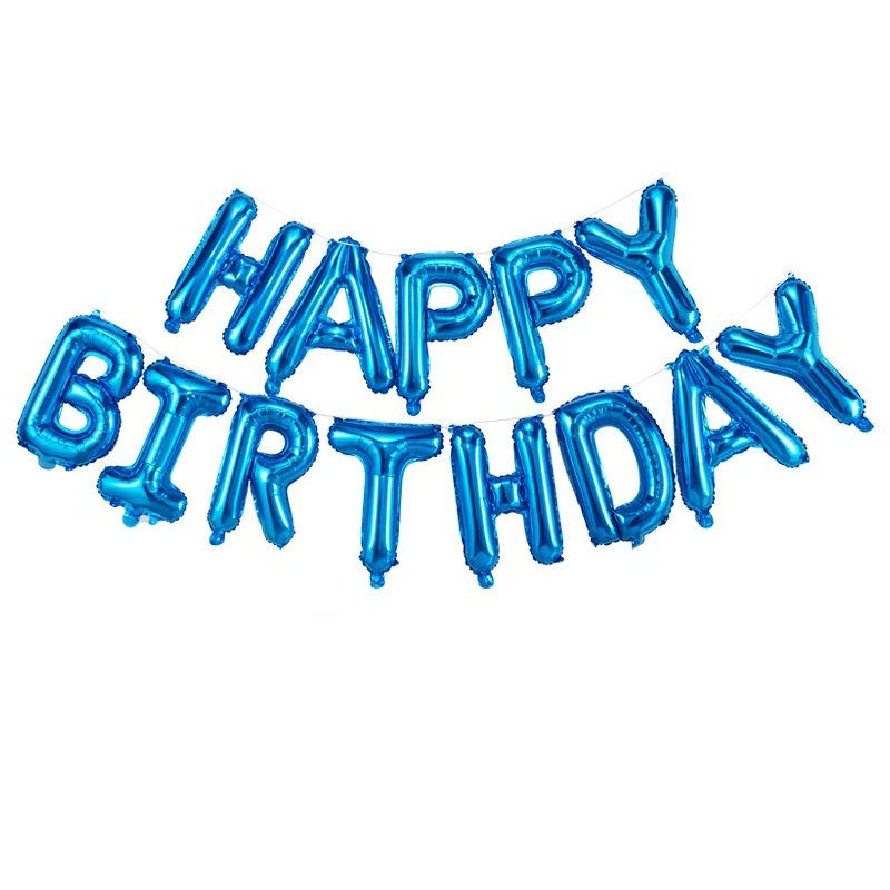 

Фольгированные шары "С днем рождения"