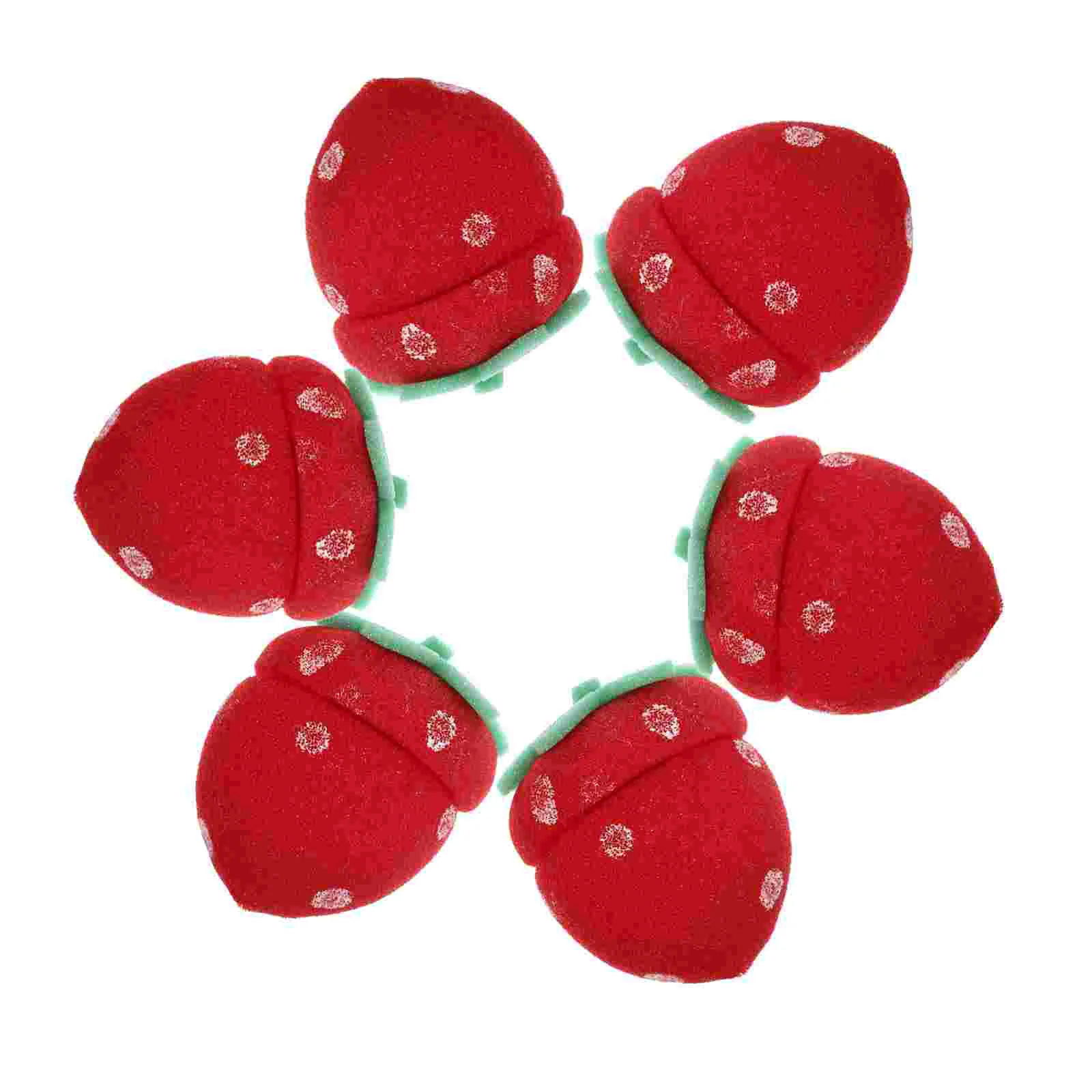 

12pcs Hair Curler Strawberry Shaped Premium Styler Hair Roller for Ladies