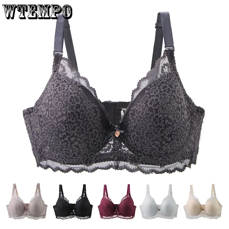 

Push Up Bra Women Lace Bralette Sexy See Through Mesh Thin D Cup Fancy Underwear Sensual Invisible Bra Dropshipping Wholesale