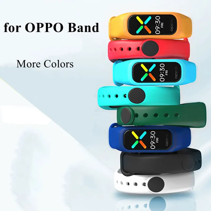 

Ремешок силиконовый для Oppo Band, сменный спортивный ремешок, мягкий водонепроницаемый браслет для OPPO Band, аксессуары для смарт-часов