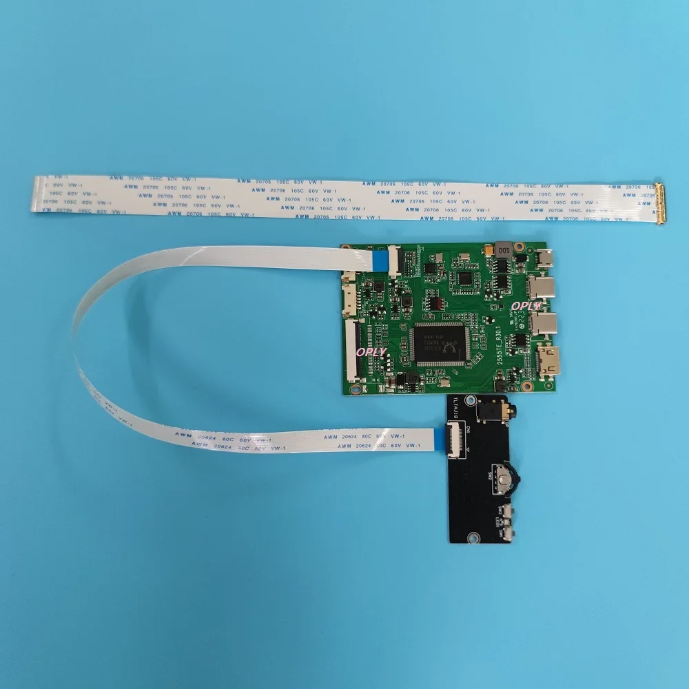 

EDP Controller board kit Type-C Mini HDMI-compatible Micro USB LCD Panel for LP156WF9 15.6" 1920X1080 screen monitor DIY LED