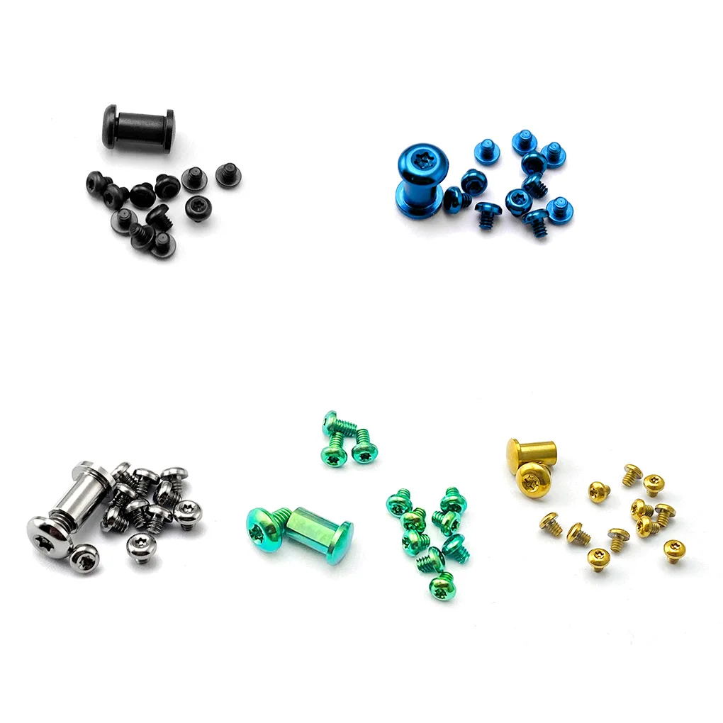 

Firm Screw Multipurpose Knife Handle Nail Repairing Screws Accessory Repairing Shop Wide Application Replacement Parts Black