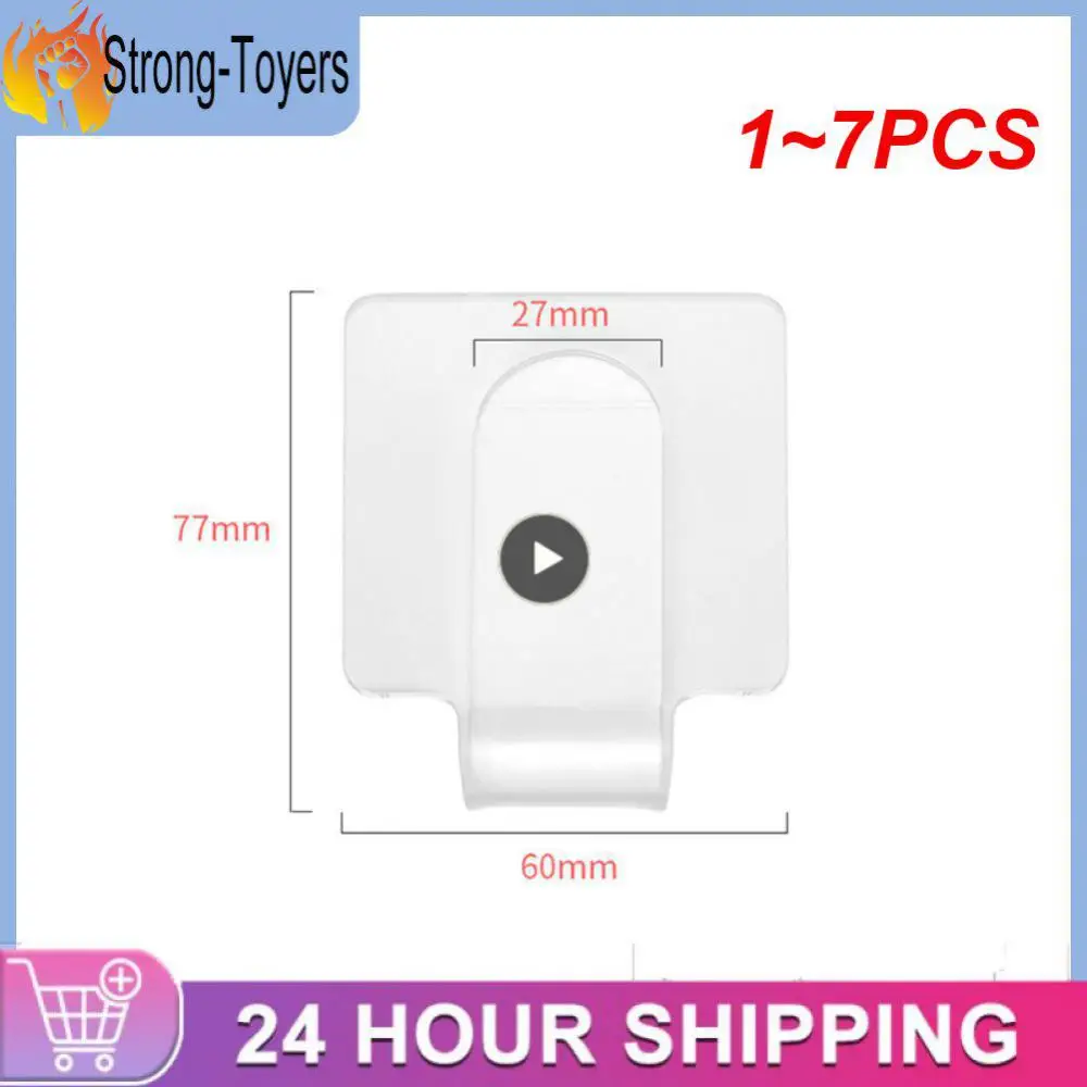 

1~7PCS Handheld Paint Palette Clear Acrylic Paint Palette Small Large Optional for Kid Adult Beginner Artist Art Drawing