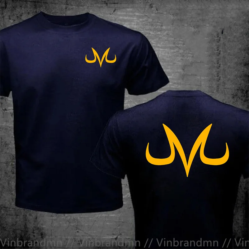 Футболка мужская с японским принтом манга Вегета аниме Z модная Повседневная