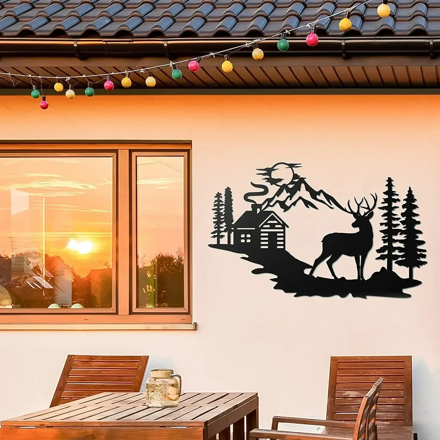 Настенное искусство Рустикальный лес размером 17 5 x 11 дюймов — элегантные