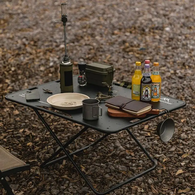 

Уличный портативный складной стол и стул для барбекю, Сверхлегкий стол для тактических автомобилей, столы для поездок и пикника, декор для кемпинга