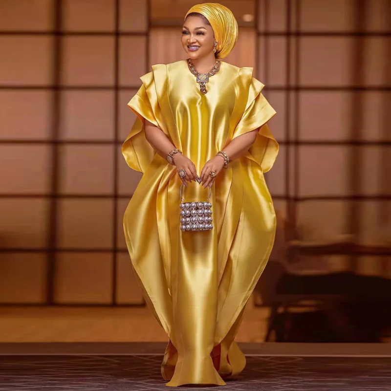 

Plus Size Boubou Africain Femme Ankara Outfits Traditional Dress Muslim Kaftan Abaya Arabic Dubai Turkish African Dresses