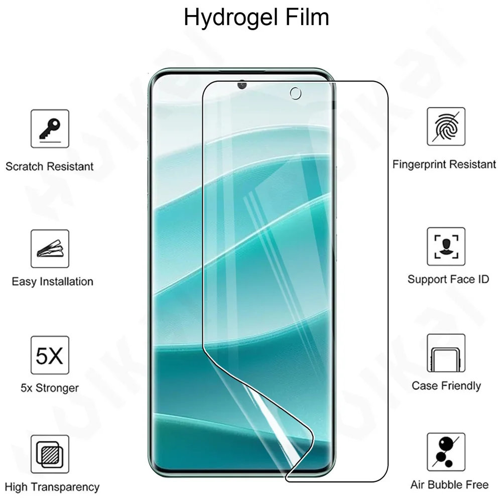 5 шт. гидрогелевая защитная пленка для экрана для Redmi 14C Note 14 13 12 5G Xiaomi Poco F6 X6 X5 Pro 14T Pro Защитная пленка для экрана (art.: 3920cbec79201) - 3920cbec79201