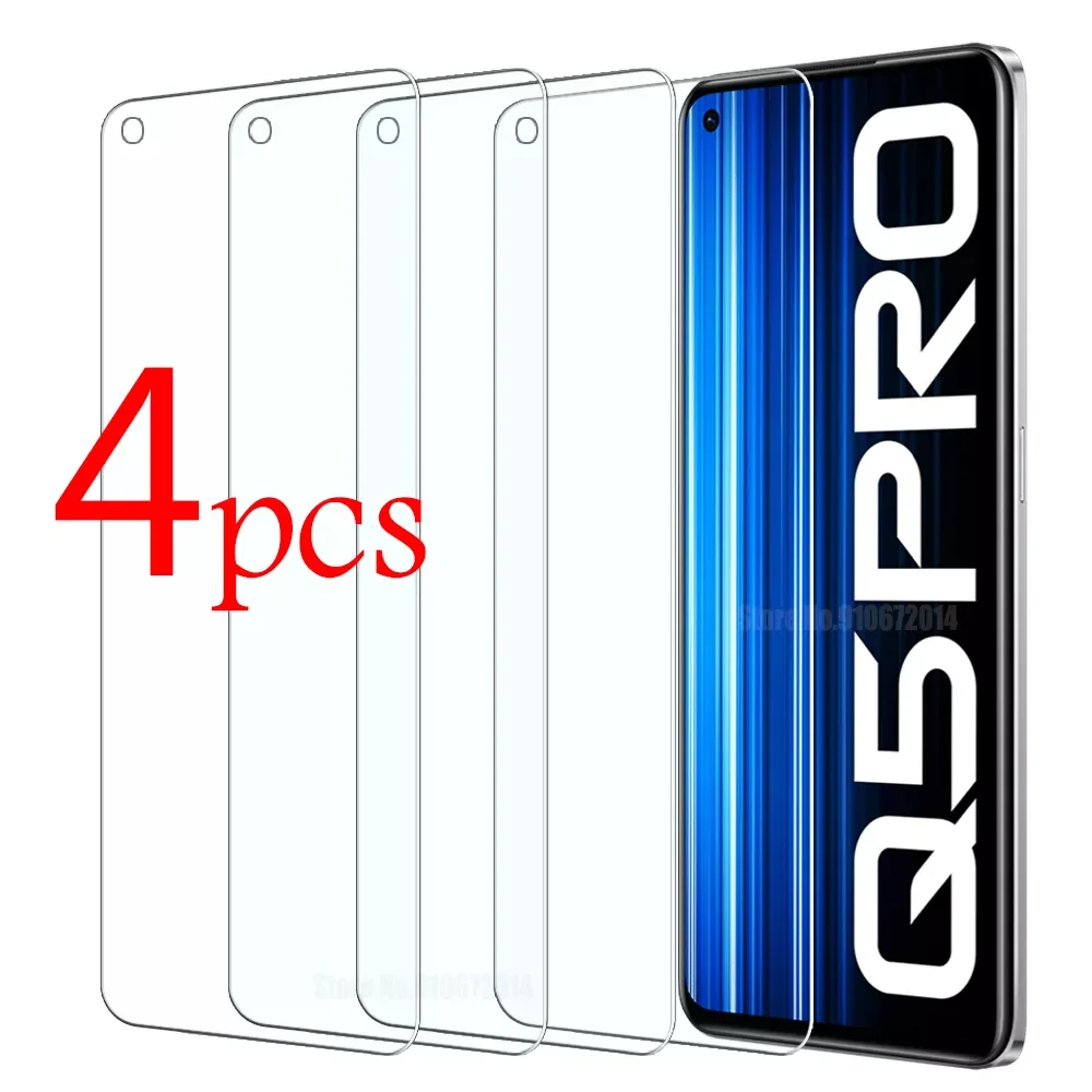 

Защитное стекло, закаленное стекло для OPPO Realme Q5 Pro, 4 шт.