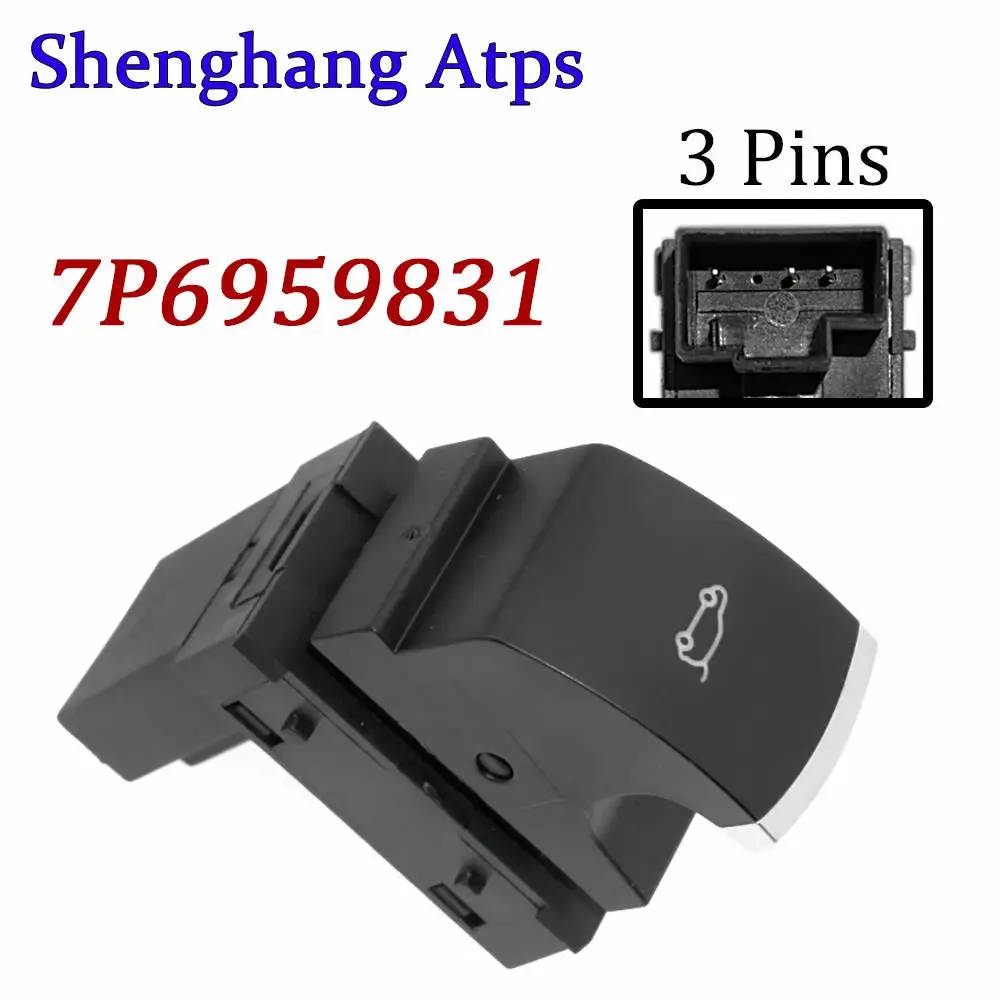 

Переключатель кнопки открывания крышки люка багажника 7P 6959831 B 7P 6959831 A 7P 6959831 7P6 959 831 для VW Touareg 7P 2011-2018 гг.