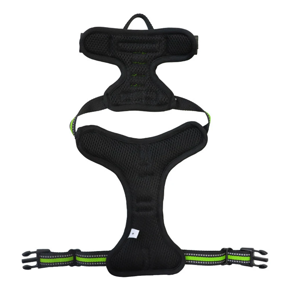 

Training Polyester Dog Harness Outdoor Walking Safety No Pull Comfortable With Reflective Stitching Adjustable For Medium Large