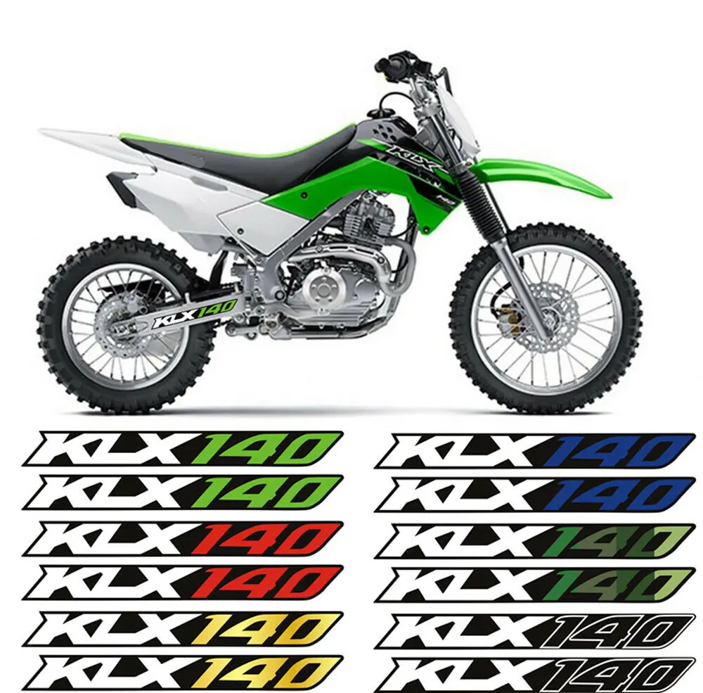 

For KAWASAKI KLX 140 140G 140L 140R 140RF/RL Motorcycle Accessorie Swingarm Air Box Decorate Decals Reflection Stickers Stripes