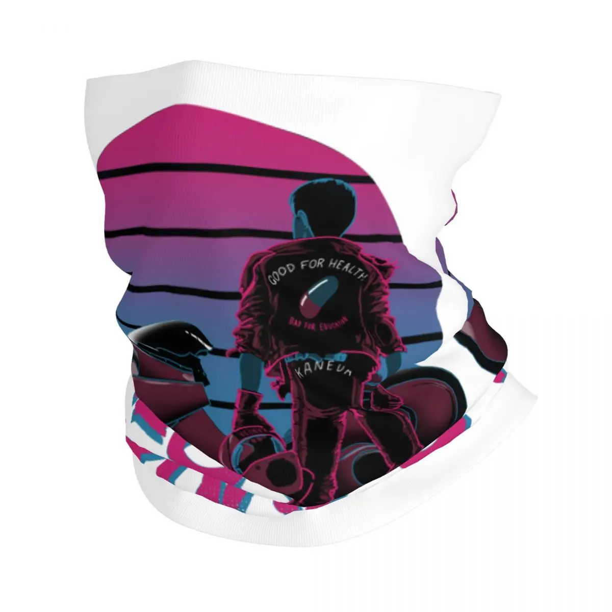 

Добро пожаловать в Neo Токийский Акира бандана Шея Гетры Shotaro Kaneda мотоциклетная маска Шарф многофункциональная Балаклава унисекс дышащая дл...