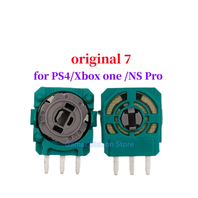 1000PSC Original 3D Analog Micro Switch for Playstation 4 PS4/PS5 Controller Thumbstick Potentiometer Xbox one/NS Pro - купить по